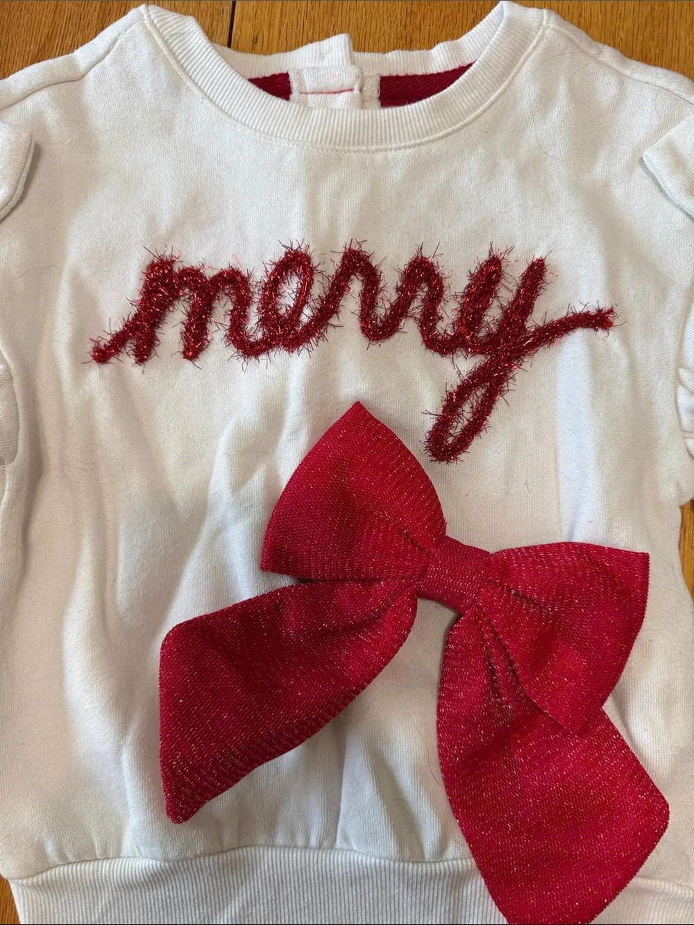Twins matching Merry holiday set